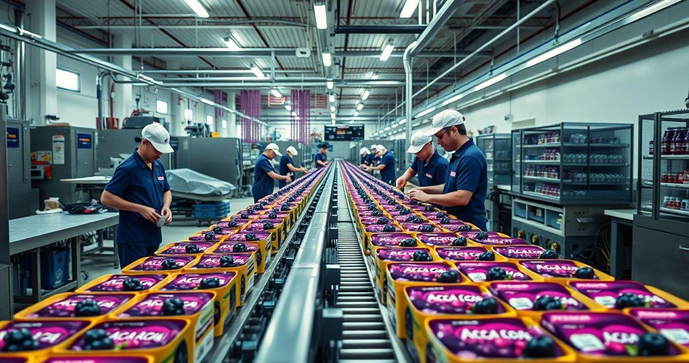 Fábrica de Açaí para Revenda Produção Fábrica de Açaí para Revenda Produção