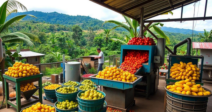 Fábrica de Polpa de Frutas na Bahia Qualidade Fábrica de Polpa de Frutas na Bahia Qualidade