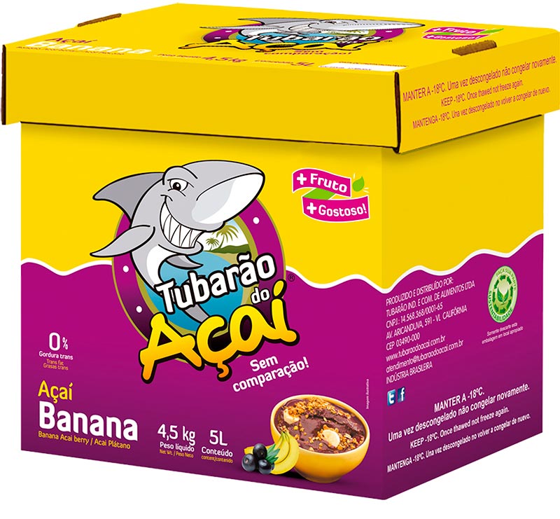 Açaí com banana 5 Litros