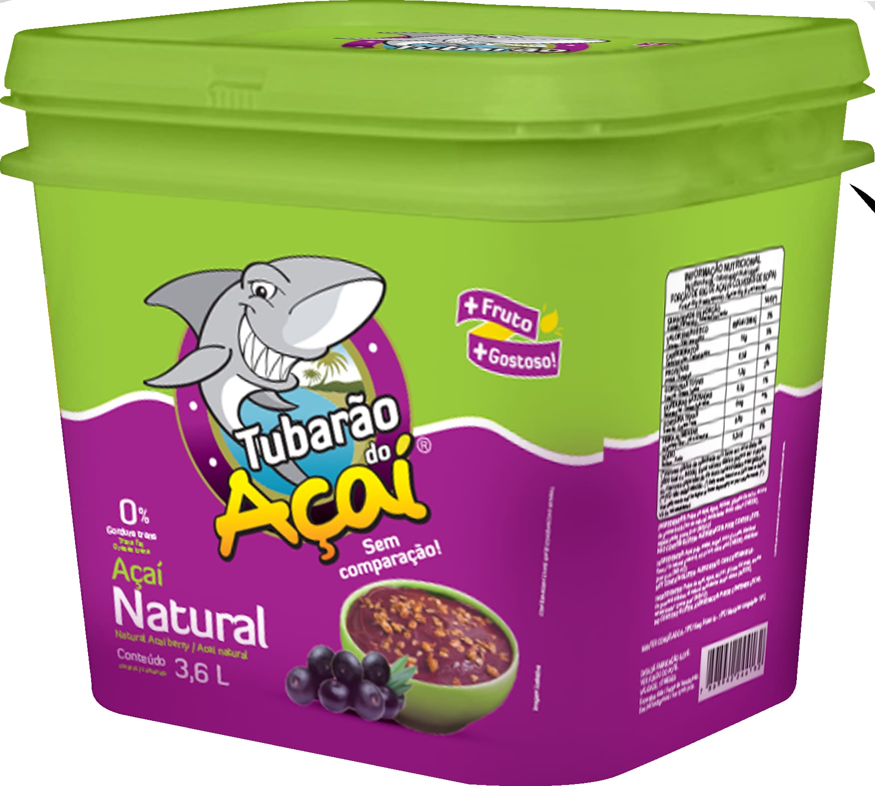 Açai Natural 3,6 Litros