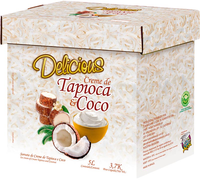 Creme de tapioca & coco 5 litros