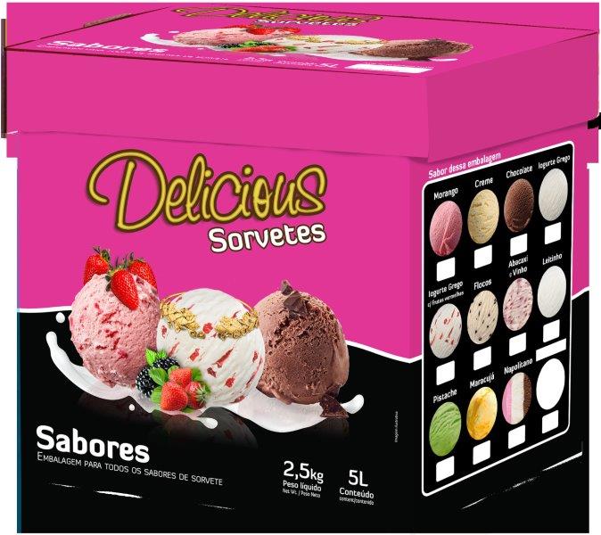 Delicious Sorvete 5L